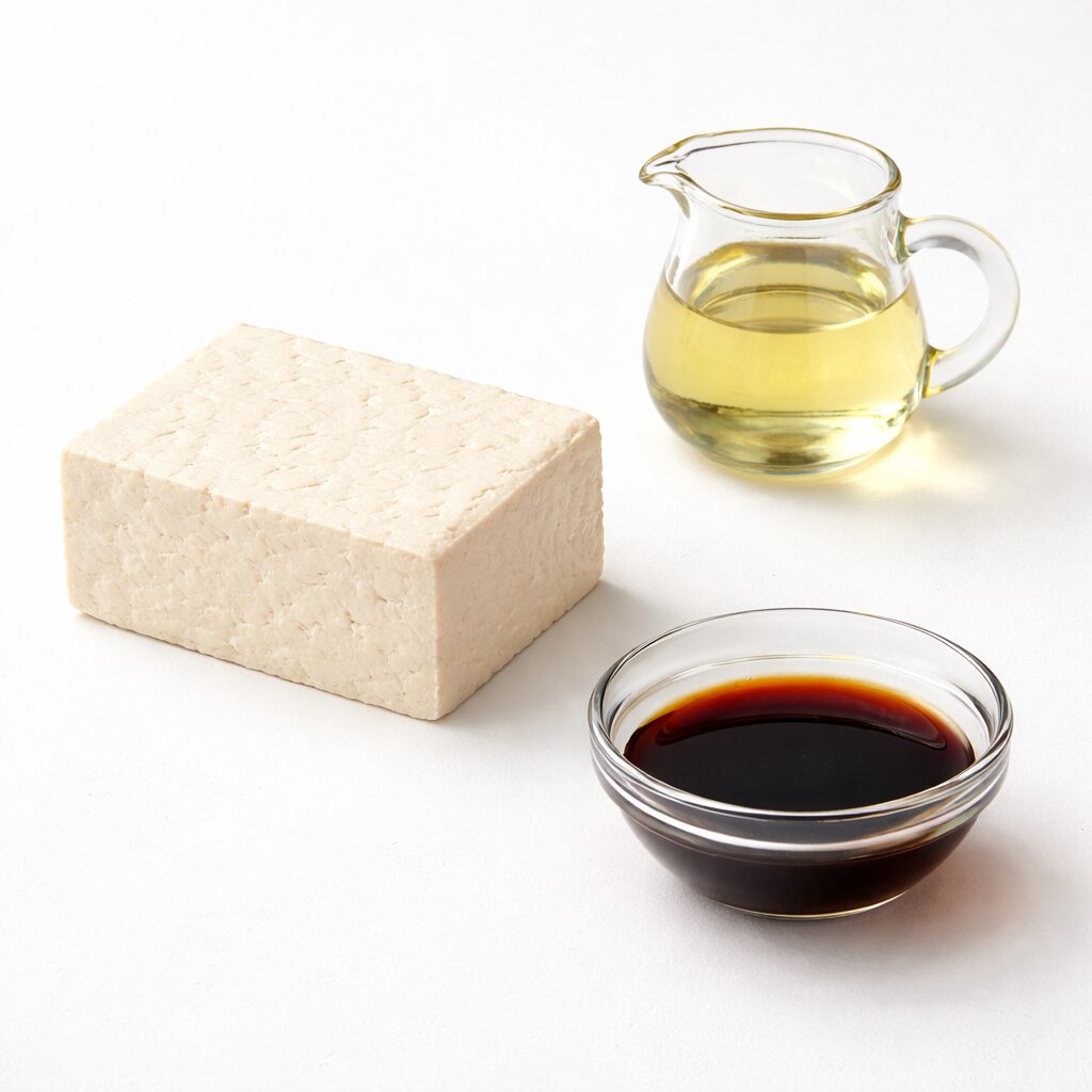 豆腐香ばし焼きの材料